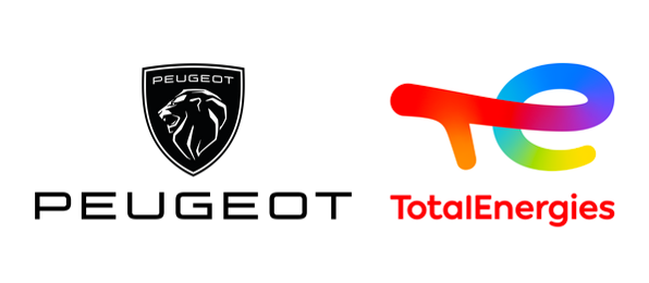 Marken Peugeot und Total